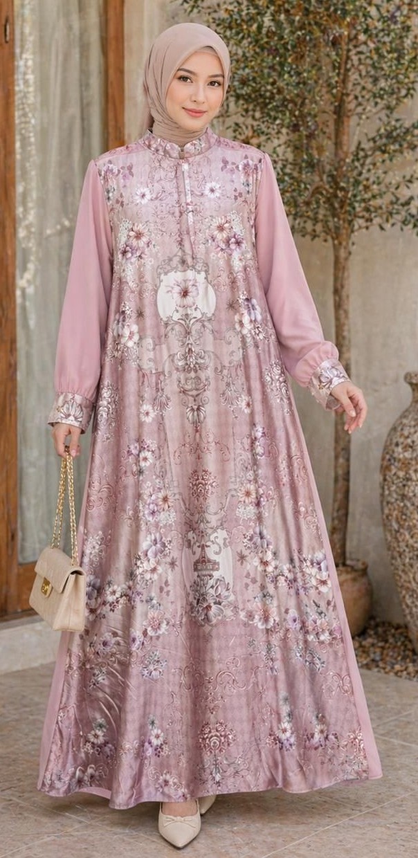 Gamis Marbela Mix Ceruti